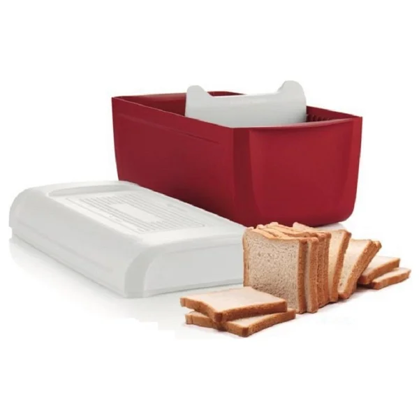 Tupperware Ekmek Dünyası Berrak Mini Ekmek Saklama Kutusu - Siyah - Görsel 6
