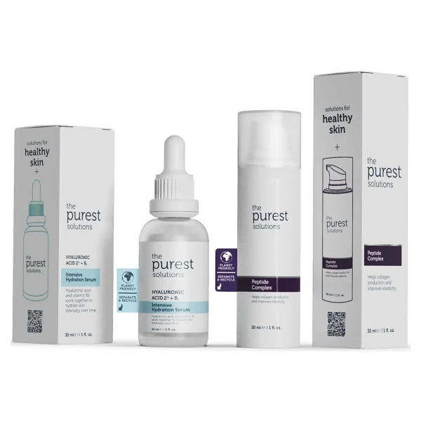 The Purest Solutions Yoğun Nemlendirme Ve Kırışıklık Karşıtı Bakım Seti - Görsel 2