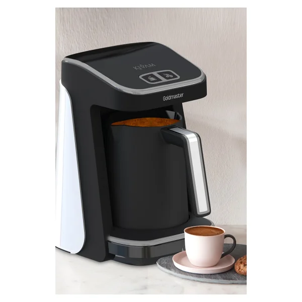 Goldmaster Gm8380b Kıvam Geniş Hazne Beyaz Türk Kahve Makinesi - Görsel 2