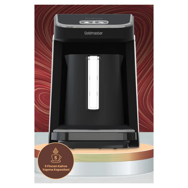 Goldmaster Gm8380b Kıvam Geniş Hazne Beyaz Türk Kahve Makinesi - Görsel 4