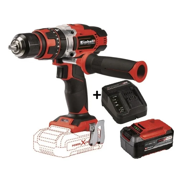 Einhell TE-CD 18/48 Li-i Tek Akülü 5.2 Ah Darbeli Matkap - Görsel 6