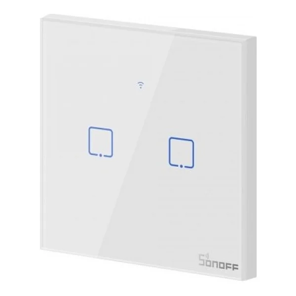 Sonoff Tx-T0eu2c Dokunmatik 2'li Wi-Fi Işık Anahtarı - Görsel 5