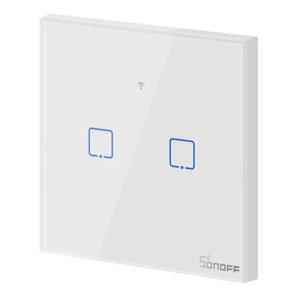 Sonoff Tx-T0eu2c Dokunmatik 2'li Wi-Fi Işık Anahtarı - Görsel 4