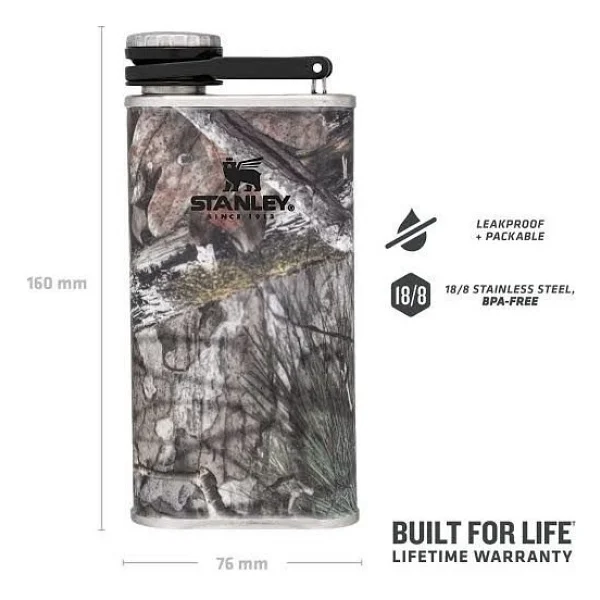 Stanley 10-00837-244 Mossy Oak Country Dna 0.23 Lt Paslanmaz Çelik Cep Matarası - Görsel 3