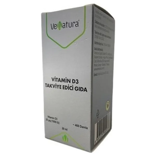 Venatura Vitamin D3 Damla 20 ml - Görsel 8