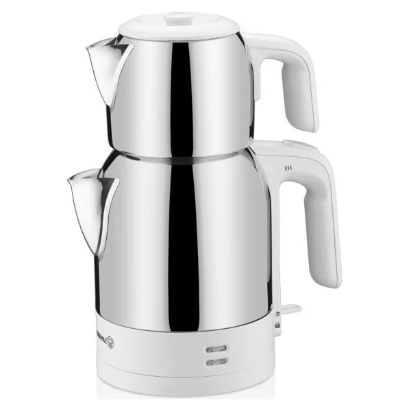 Korkmaz A359-06 Demkolik Satin Siyah 1600 W Çelik Çay Makinesi - Görsel 4