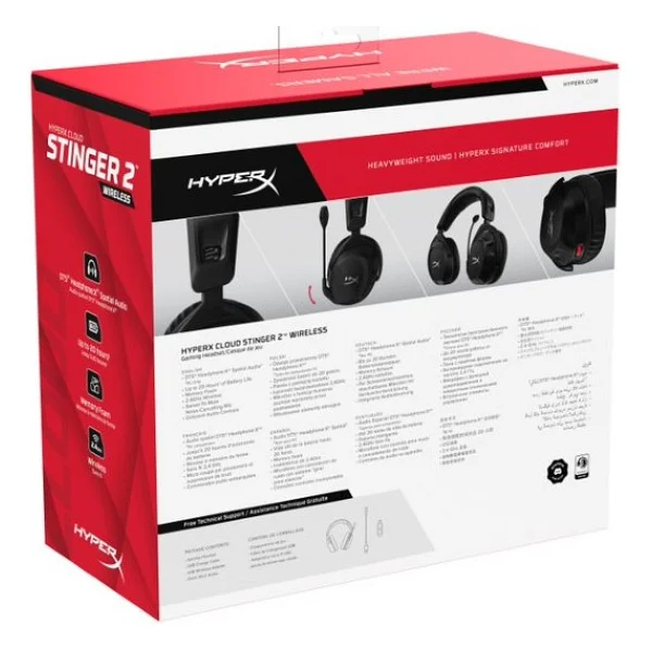 Hyperx Cloud Stinger 2 676a2aa Kablosuz Kulak Üstü Oyuncu Kulaklığı - Görsel 4