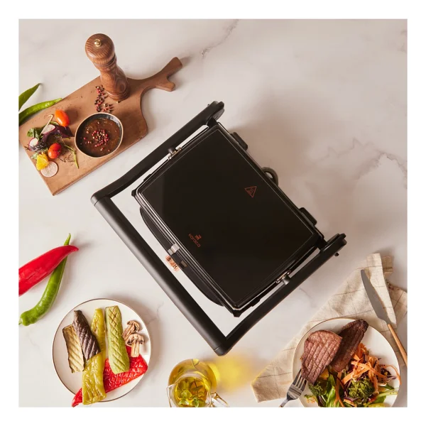 Karaca Gastro Grill Glass Premium 2400 W Tost Makinesi - Görsel 9