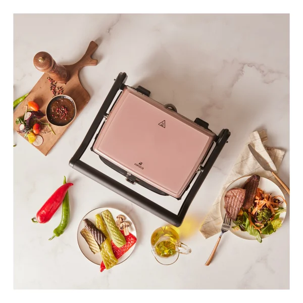 Karaca Gastro Grill Glass Premium 2400 W Mat Siyah Tost Makinesi - Görsel 10