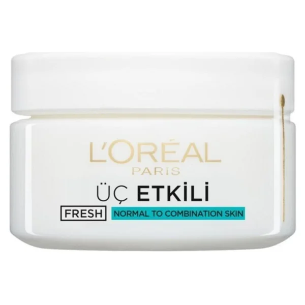 L'oreal Paris 3 Etkili Nemlendirici Jel Krem Normal Ve Karma Ciltler 50 Ml - Görsel 2