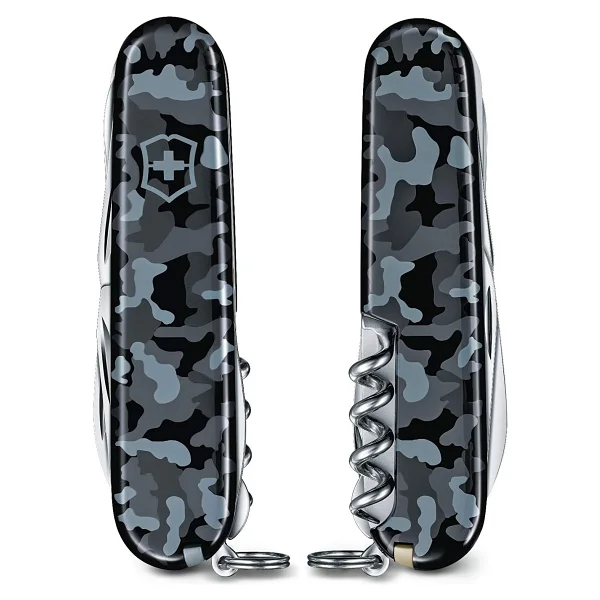 Victorinox Huntsman 1.3713.942 Mavi Kamuflaj 15 Fonksiyonlu Çok Amaçlı Çakı - Görsel 5