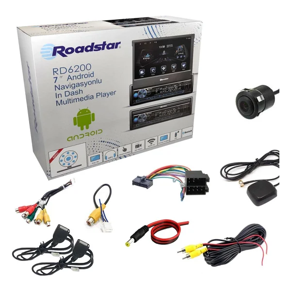 Roadstar Rd-6200 7" 4x50 W In-Dash Androıd Oto Multimedya - Görsel 3
