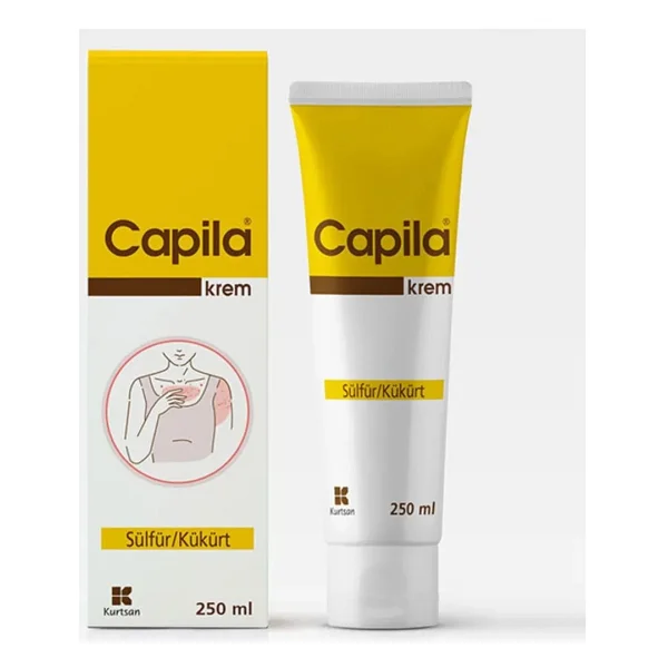 Capila Sülfür Kükürt Krem 250 Ml - Görsel 4