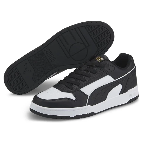 Puma Rbd Game Low 386373-07 Siyah-Beyaz Sneaker - Görsel 8