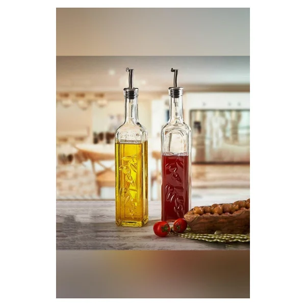 Paşabahçe Homemade 80230 1 Lt 2'li Yağdanlık - Görsel 4