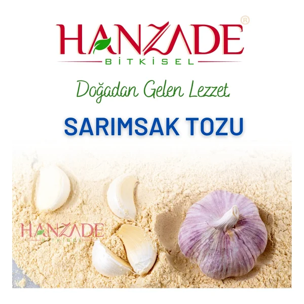 Hanzade Bitkisel Sarımsak Tozu 50 Gr - Görsel 4