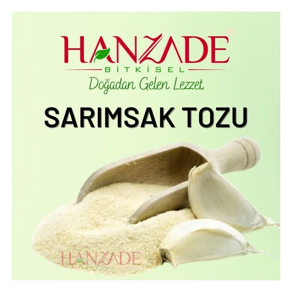 Hanzade Bitkisel Sarımsak Tozu 50 Gr - Görsel 5