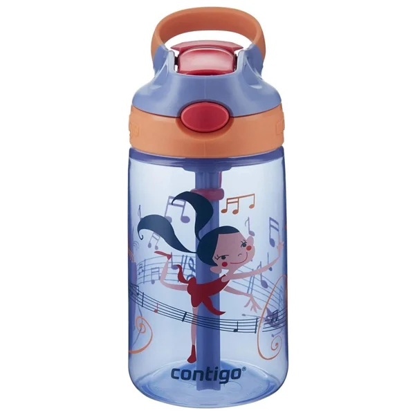 Contigo Flip Dansçı Kız 420 Ml Tritan Çocuk Suluğu - Görsel 6
