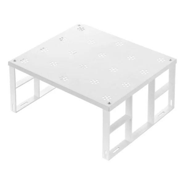 Organizers Dolap Içi Düzenleyici Raf Tabak Bardak Rafı Metal Raf 2'li - Görsel 4