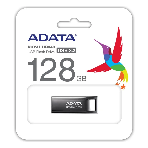 Adata Royal Ur340 USB 3.2 Aroy-Ur340-128gbk 128 GB Flash Bellek - Görsel 5