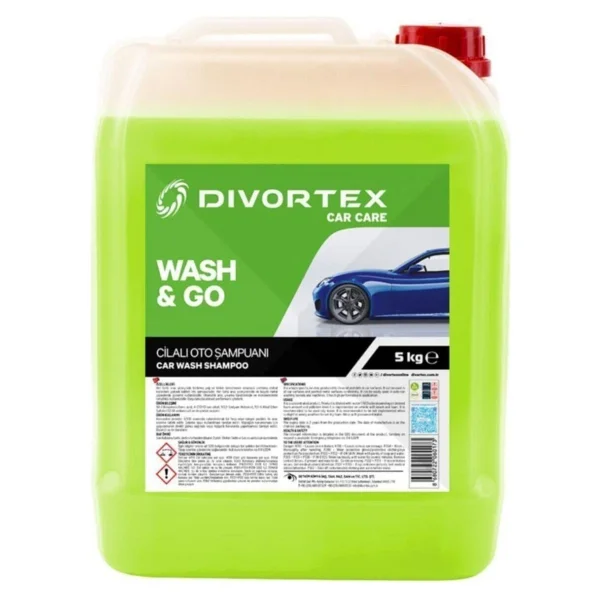 Divortex Wash & Go 5 Kg Oto Şampuan - Görsel 2