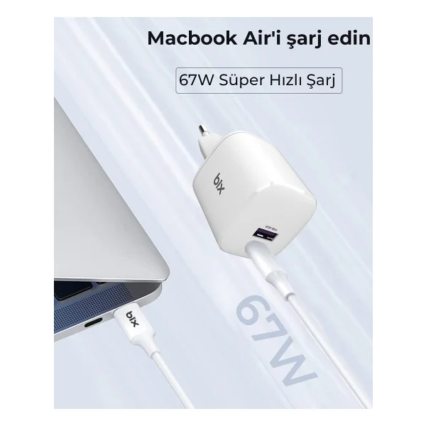 Bix Av67 67 W Hızlı Şarj Adaptörü - Görsel 9