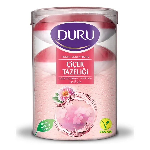 Duru Fresh Çiçek Tazeliği 4x100 Gr Güzellik Sabunu - Görsel 2
