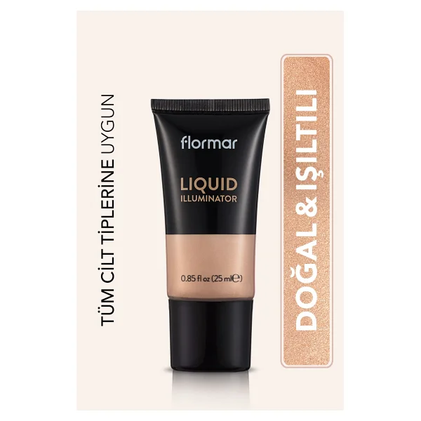 Flormar Hafif Yapılı & Kadife Dokulu Likit Highlighter - Görsel 7