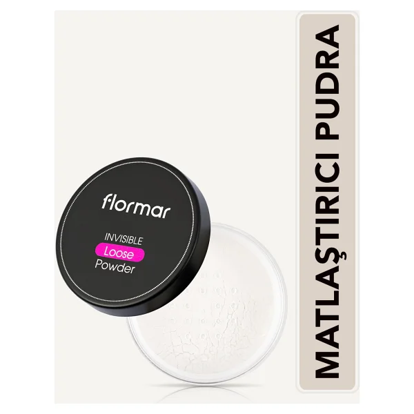 Flormar Invisible Loose Transparan & Yarı Mat 15 Gr Sabitleyici Toz Pudra - Görsel 5