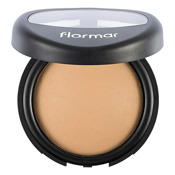 Flormar Yüksek Pigmentli & Yarı Mat Bitişli Fırınlanmış 030 Mat Beige 9 Gr Kompakt Pudra - Görsel 2