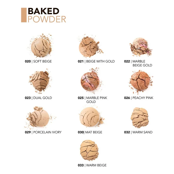 Flormar Yüksek Pigmentli & Yarı Mat Bitişli Fırınlanmış 030 Mat Beige 9 Gr Kompakt Pudra - Görsel 7