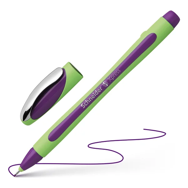 Schneider Pen Xpress Fineliner Mor 0.8 Mm Fiber Uçlu Kalem - Görsel 6