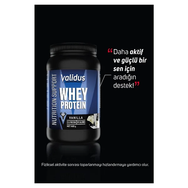 Validus Whey Protein Complex (Vanılla) 1400 G - Görsel 4