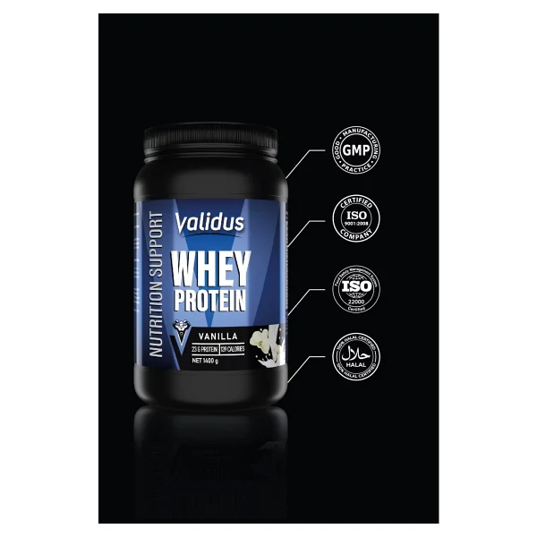 Validus Whey Protein Complex (Vanılla) 1400 G - Görsel 6