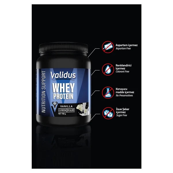 Validus Whey Protein Complex (Vanilla) 700 G - Görsel 4