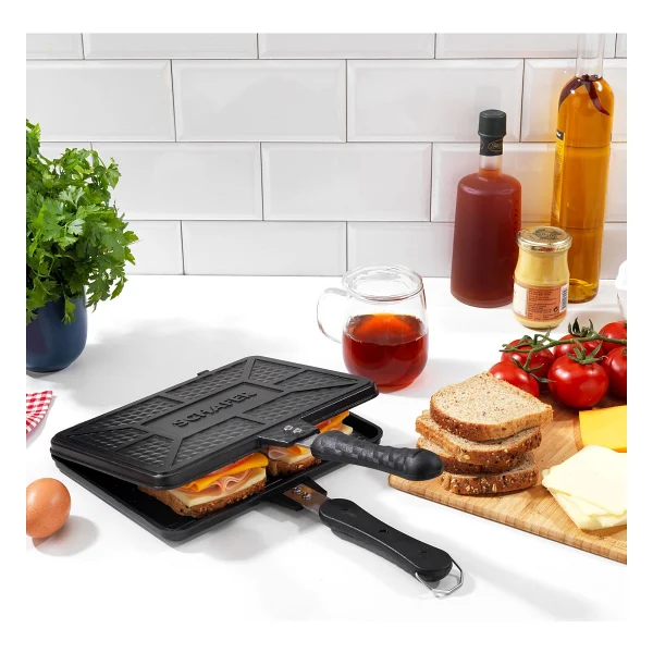 Schafer Tastemake 20x26 Döküm Ocak Üstü Tost Makinesi - Görsel 3