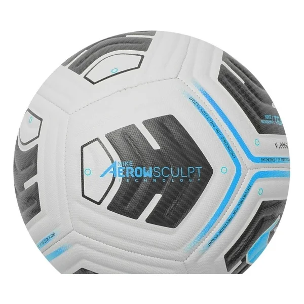 Nike Cu8047-102 Academy Beyaz-Siyah-Mavi 5 Numara Futbol Topu - Görsel 2