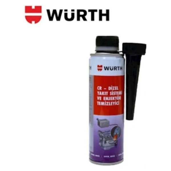 Würth 300 Ml Cr Dizel Yakıt Sistemi Ve Enjektör Temizleyici - Görsel 6