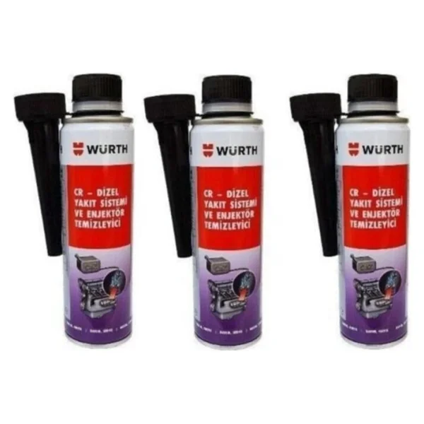 Würth 300 Ml Cr Dizel Yakıt Sistemi Ve Enjektör Temizleyici - Görsel 7