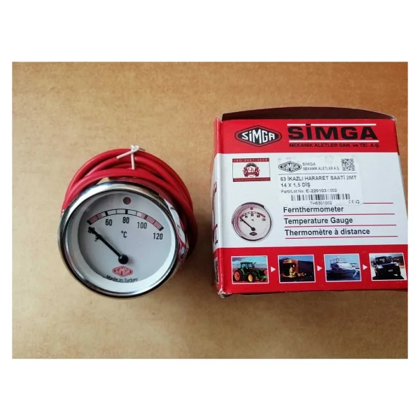 Sımga Ikazlı Hararet Saati 063mm 2m Civalı Th6301002 - Görsel 4