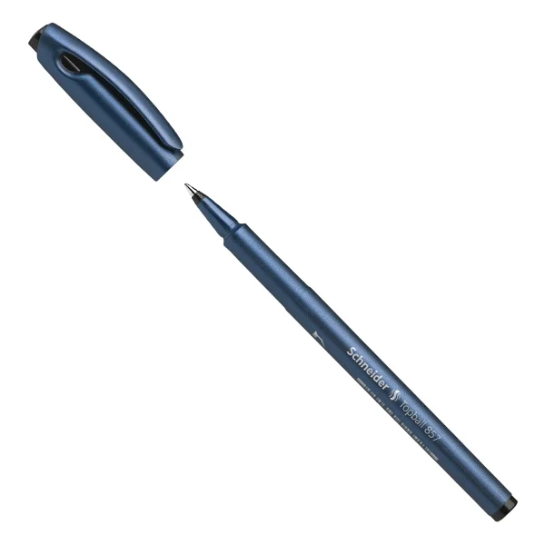 Schneider Pen Topball 857 0.6 Mm Siyah Roller Kalem - Görsel 2
