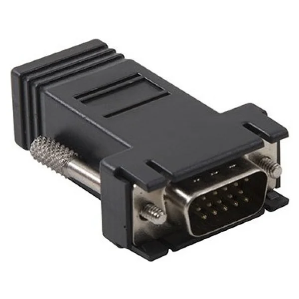 S-Link Sl-15rj45 Vga 15m To Rj45 Çevirici Adaptör Vidalı - Görsel 5