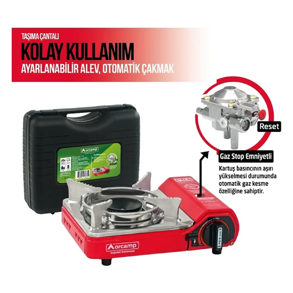 Orcamp Ck-506 Mini Kamp Ocağı - Görsel 6