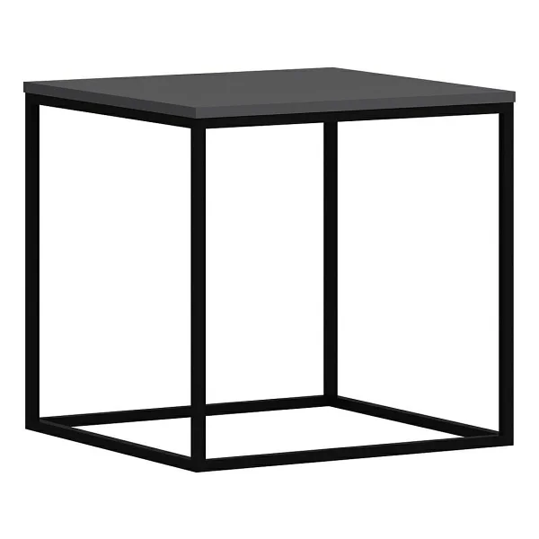 Minar Başak Metal Ayaklı Orta Sehpa - Antrasit - Görsel 4