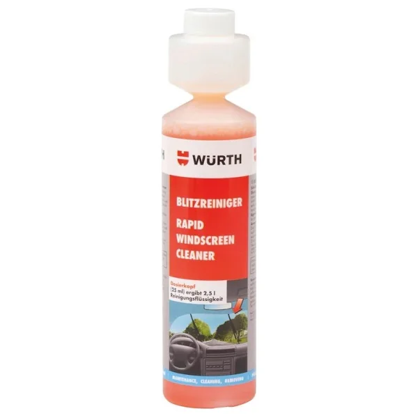 Würth 250 Ml Konsantre Cam Temizleme Sabunu - Görsel 3