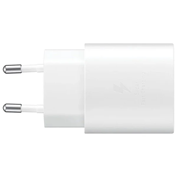 Samsung EP-TA800N 25 W Type-C Beyaz Hızlı Şarj Adaptörü - Görsel 6