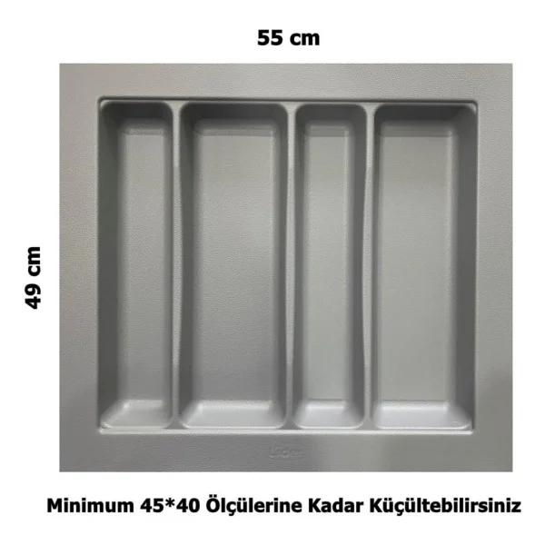 Lider 55x49 Çekmece İçi Kepçelik Ve 55x49 Kaşıklık İkili Set - Görsel 4