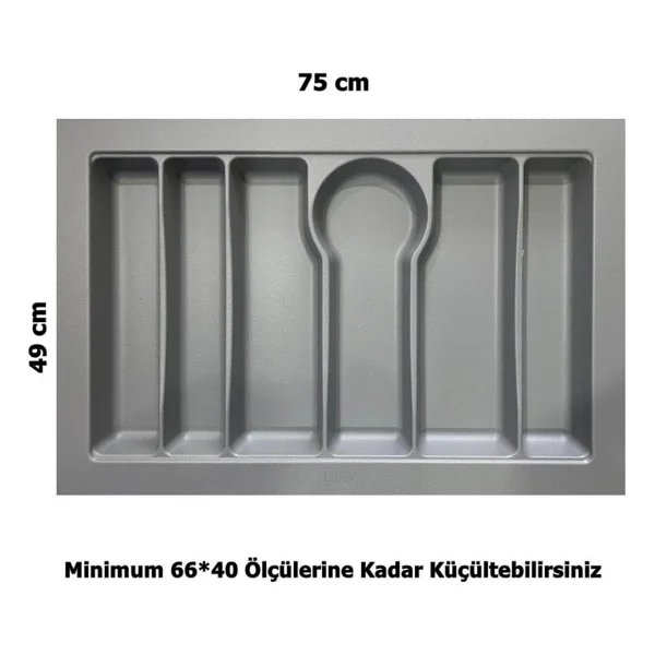Lider 75x49 Çekmece İçi Kepçelik Ve 75x49 Kaşıklık İkili Set - Görsel 3