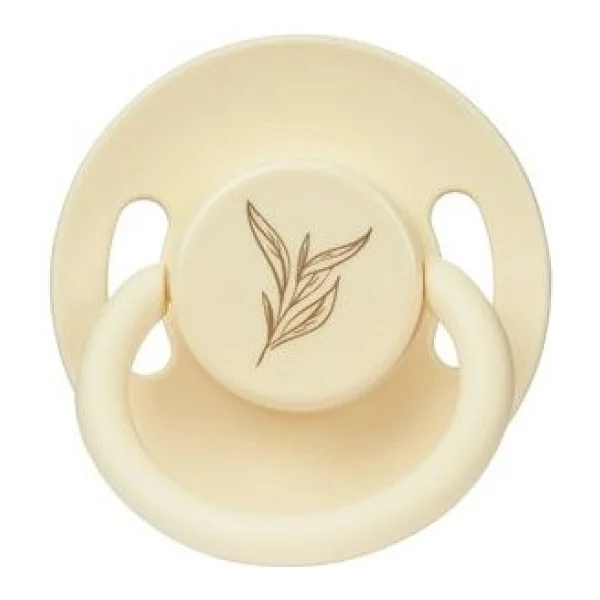 Wee Baby 698 Pure Kauçuk Uçlu No:1 0-6 Ay Emzik Krem - Görsel 2
