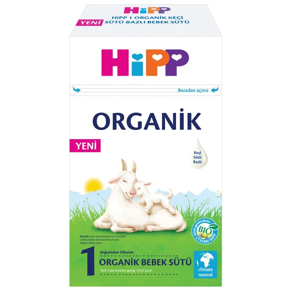 Hipp Organik 1 Keçi Sütü Bazlı Bebek Sütü 400 Gr - Görsel 2